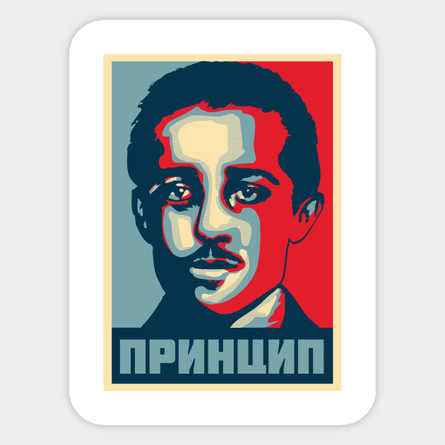 Gavrilo Princip Sticker by dan89